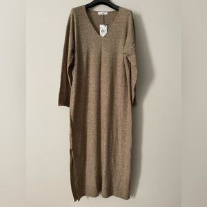 Mango Knit Sweater Dress